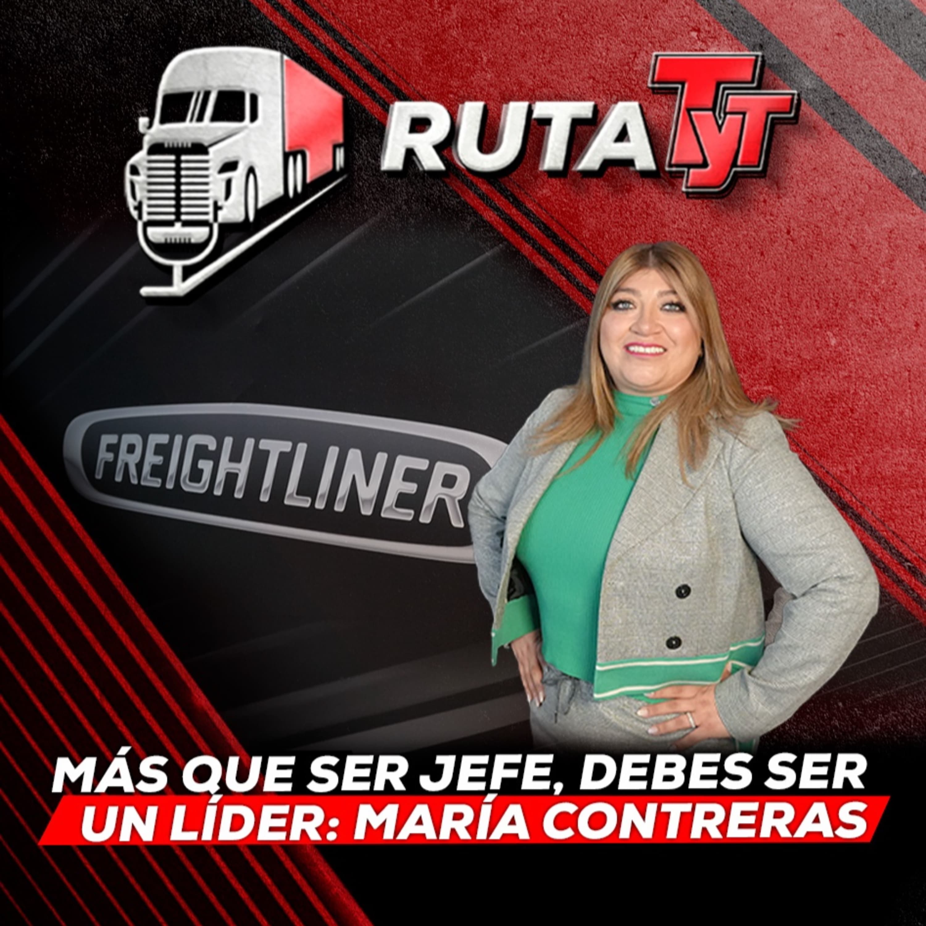 track artwork for Más que ser jefe, debes ser un líder: María Contreras by Ruta TyT